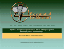Tablet Screenshot of experientialevolution.com